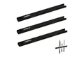 Produktbild: relaxdays Wand-Magnet Messer-Leiste 3er Set Magnetleiste 30 cm