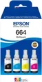 Produktbild: Epson EcoTank 664 - 4er-Pack - Schwarz, Gelb, Cyan, Magenta