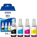 Produktbild: Epson C13T664640 schwarz, cyan, magenta, gelb Tinte