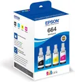 Produktbild: Epson C13T664640 Tinte (4) Cyan, Magenta, gelb, schwarz 280 ml 25.000 Seiten Fla