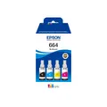 Produktbild: Epson EcoTank 664 4er-Pack Schwarz Gelb Cyan Magenta original Nachfülltinte