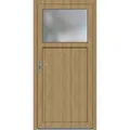 Produktbild: Kunststoff-Nebeneingangstür K504 98 cm x 198 cm DIN L Dekor Kiefer