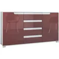Produktbild: Vladon Sideboard, Bordeaux, Holzwerkstoff, 138.5x75.5x35 cm, Wohnzimmer, Kommoden & Sideboards, Sideboards