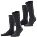 Produktbild: Esprit Socken Basic Uni 2-Pack (2-Paar) mit hohem Baumwollanteil schwarz 43-46