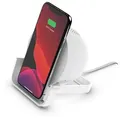 Produktbild: Belkin BoostCharge Wireless Charging Stand + Speaker, weiß - Weiß