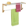 Produktbild: Handtuchhalter Wandhandtuchhalter Badetuchständer Duschtuchablage 4 Stangen