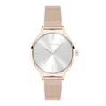 Produktbild: Tamaris Damenuhr - Elegante Damen Armbanduhr mit hochwertig schmalem Meshband - Roségold