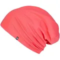 Produktbild: Enter the Complex® Leichte Beanie Mütze, Herren und Damen, Übergangsmütze, Sommer Beanie, Dünne Kopfbedeckung, Baumwolle (Jersey), S/M, Coral Pink
