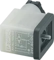 Produktbild: PHOE 1452220 - Ventilstecker, 3-pol, Gewindeart Kopf B, 230 V