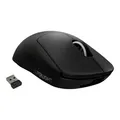 Produktbild: Logitech G PRO X SUPERLIGHT kabellose Gaming-Maus mit HERO 25K Sensor schwarz