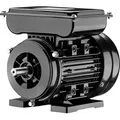 Produktbild: Wiltec - Elektromotor 1-phasig, Elektro Motor 4-polig 0,75 Kw, Einphasen Wechselstrommotor 1400 U/min, Induktionsmotor Aluminium, Kompakter Motor