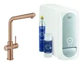 Produktbild: Grohe Küchenarmatur Blue Home Starterkit Spültischarmatur mit L-Auslauf
