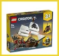 Produktbild: LEGO® Creator 31109 Piratenschiff - Pirateninsel Hai Skelett Taverne 3-in-1-Set