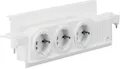 Produktbild: Hager VZ00HW Schuko-Steckdose, 3fach drehbar, für Volta , für Hohlwandmontage, 8