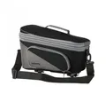 Produktbild: racktime Fahrradtasche Racktime Trunkbag Talis Plus 2.0 schwarz-grau, 15 Liter, robuste Gepäc