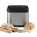 Produktbild: Panasonic SD-YR2550 Vollautomatischer Brotbackautomat, horizontales Design, Rosinen-Nussverteiler und Hefespender, 31 automatische Programme, zwei Temperatursensoren, 13-Stunden-Zeitvorwahl, Silber