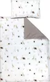 Produktbild: TupTam Kinder Bettwäsche Gemustert 2-Teilig Wendebettwäsche, Farbe: Savanne Beige / Dunkelbeige, Größe: 120x90 cm