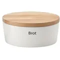 Produktbild: Continenta Brottopf Oval Keramik Weiß S (Small)
