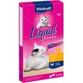 Produktbild: Vitakraft Katzen-Leckerlies Liquid Snack Huhn mit Taurin 6 x 15 g (90 g)