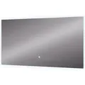 Produktbild: Badezimmerspiegel Vicco Miral Glas 100 x 50 cm mit Backlight Beleuchtung, Model 55492 - Transparent