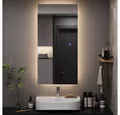 Produktbild: Vicco Badspiegel Miral, Glas, 50 x 100 cm mit Backlight Beleuchtung (1-St)