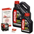 Produktbild: Suzuki VS 1400 Intruder, 87-03, VX51L; Motul 10w40 Öl; K&N Ölfilter Motorölset