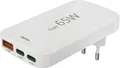 Produktbild: Hama Ladegerät 201976 Schnellladegerät 65W 2xUSB-C + USB-A PD QC3.0 Netzteil