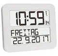 Produktbild: TFA Dostmann Wanduhr TFA Dostmann 60.4512.02 Funk Wanduhr 258 mm x 212 mm x 30 mm Weiß, Sch