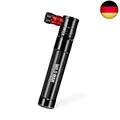 Produktbild: Mini Fahrradpumpe, Tragbare Luftpumpe Fahrrad für Presta und Schrader,Kein