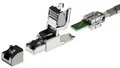 Produktbild: 4018359380687 Telegärtner Wtyk STX ekranowany RJ45 Kat.6A T568B na drut AWG24-22
