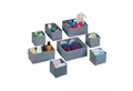 Produktbild: relaxdays Aufbewahrungsbox Schubladen Organizer 8-tlg. Set