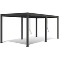 Produktbild: Weide Deluxe Aluminium Pavillon 3 x 6 M Anthrazit Pergola Freistehend