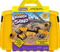 Produktbild: Kinetic Sand 6055877 Baustellen Koffer Spielset Spielzeug ab 3 Jahren 907 g