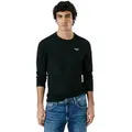 Produktbild: Pepe Jeans Herren Langarmshirt ORIGINAL BASIC 2 LONG- Slim Fit Slim Fit Schwarz XXL