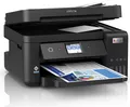 Produktbild: Epson EcoTank ET-4850 - Multifunktionsdrucker - Farbe - Tintenstrahl - refillable - A4 (Medien) - bis zu 15.5 Seiten/Min. (Drucken) - 250 Blatt - 33.6 Kbps - USB, LAN, Wi-Fi - Schwarz