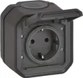 Produktbild: Legrand Plexo NEW SCHUKO-Steckd. 069799L anthrazit 10 (069799L)