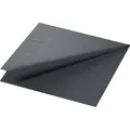 Produktbild: Duni Tissue-Serviette 33 x 33 cm Schwarz 3-lagig, 250 Stk