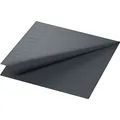 Produktbild: Duni Servietten 3lagig Tissue Uni schwarz, 33 x 33 cm, 250 Stück