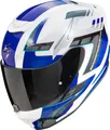 Produktbild: Scorpion EXO 391 CAPTOR - Wit/Blauw | XL (61 - 62 cm)