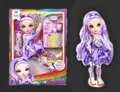 Produktbild: Rainbow High Sparkle & Shine Viola Fashion Doll, Glitzer in den Beinen NEU/OVP