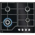 Produktbild: Electrolux - Gaskochfeld 59 Cm 4 Brenner Schwarz Kgg64362k