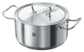 Produktbild: ZWILLING Twin Classic Bratentopf mit Deckel, 24 cm, 4,5 L, Induktionsgeeignet, Edelstahl