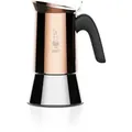 Produktbild: Bialetti Espressokocher, Edelstahl, Kupfer, Metall, 11x21x13.5 cm, Kaffee & Tee, Tee- & Kaffeezubereitung, Kaffeebereiter