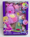Produktbild: Polly Pocket Mama Und Joey Känguru Tasche - 2-In-1-Spielset Mit Tierkinderzimmer