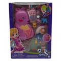 Produktbild: Polly Pocket Mama und Joey Känguru Tasche - 2-in-1-Spielset mit Tierkinderzimmer