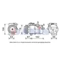 Produktbild: AKS DASIS Kompressor Klimaanlage passend für KIA Sorento II 852737N