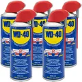 Produktbild: 5x WD-40 Smart Straw Multifunktions Spray Vielzweck Öl Rostlöser 400ml