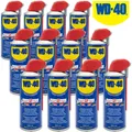 Produktbild: 12x WD-40 Smart Straw Multifunktions Spray Vielzweck Öl Rostlöser 400ml