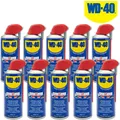 Produktbild: 10x WD-40 Smart Straw Multifunktions Spray Vielzweck Öl Rostlöser 400ml
