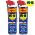 Produktbild: 2x WD-40 Smart Straw MultifunktionsSpray Vielzweck Öl Rostlöser 10% GRATIS 440ml